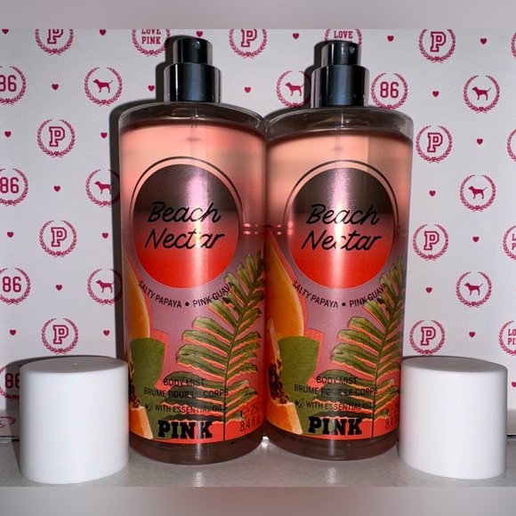 🧡NWT VS PINK “ BEACH NECTAR” BODY MIST8.4oz🧡 - Picture 4 of 6